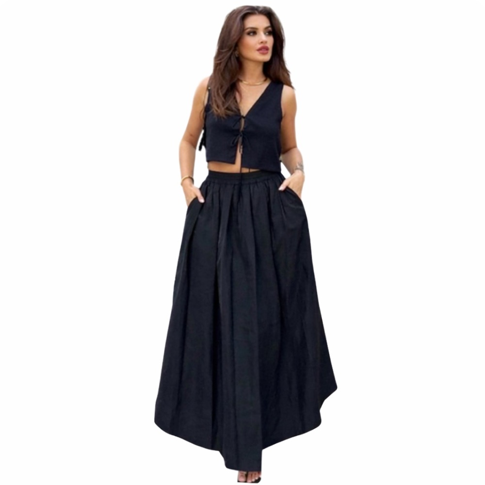 Zara Black Maxi Skirt
